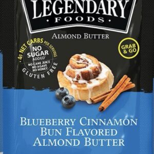 LEGENDARY FOODS: Blueberry Cinnamon Almond Butter, 1 oz