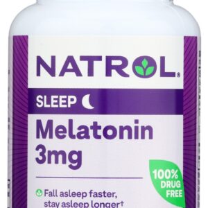 NATROL: Melatonin Sleep Support Tablets 3mg, 60 tb