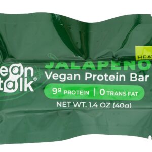 BEANSTALK BRANDS: Jalapeno Vegan Protein Bar, 1.4 oz