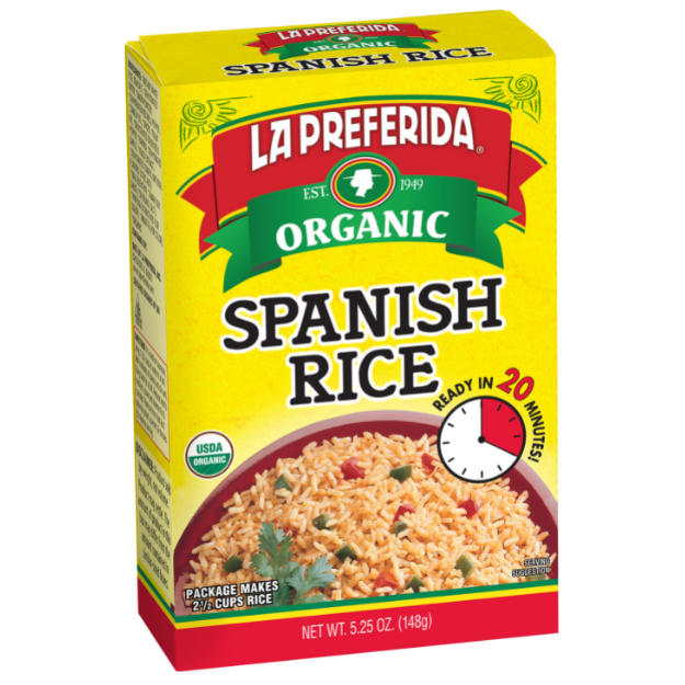 LA PREFERIDA: Organic Spanish Rice, 5.25 oz