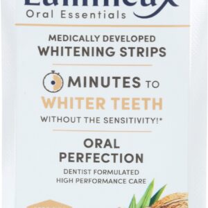 LUMINEUX: Single Use Teeth Whitening Strips, 3.2 oz