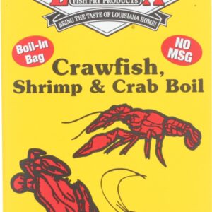 LOUISIANA FISH FRY: Crawfish Shrimp and Crab Boil Seed Bag, 3 oz
