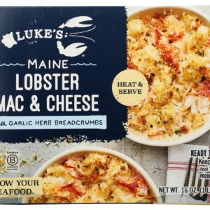 LUKES LOBSTER: Mac Cheese Maine Lobster, 16 oz