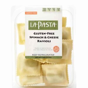 LA PASTA: Ravioli Spinach Cheese Gf, 9 oz