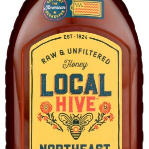 LOCAL HIVE: Northeast Raw and Unfiltered Honey, 40 oz