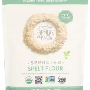 ONE DEGREE: Organic Sprouted Spelt Flour, 32 oz