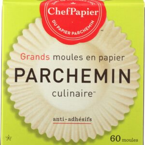 PAPER CHEF: Large Parchment Baking Cups, 60 pc