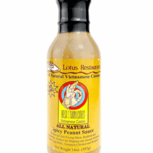 LOTUS RESTARANT: Spicy Peanut Sauce, 14 fo