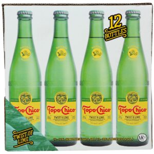 TOPO CHICO: Mineral Water Twist of Lime 12Pack, 144 fl oz