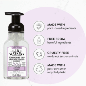 WATKINS: Lavender Foaming Hand Soap, 9 fo