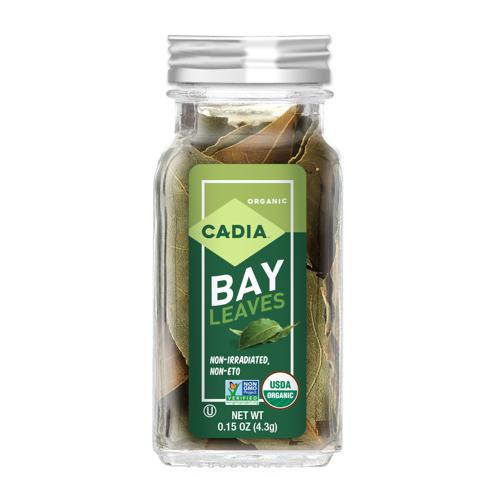 CADIA: Organic Bay Leaves, 0.15 oz