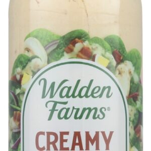 WALDEN FARMS: Creamy Bacon Zero Calorie Dressing, 12 fl