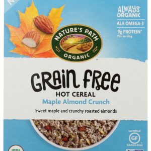 NATURES PATH: Hot Cereal Mpl Almnd Org, 6.2 oz