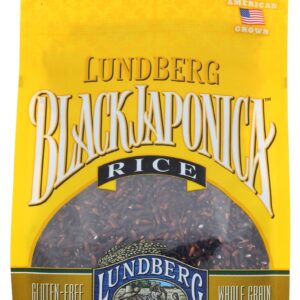 LUNDBERG: Rice Blck Ntrl Japonica Gf, 16 oz