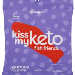 KISS MY KETO: Gummy Sweet Fish, 1.76 oz