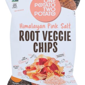 ONE POTATO TWO POTATO: Chip Root Veg Himlyn Pnk Slt, 5.75 oz