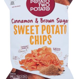 ONE POTATO TWO POTATO: Chip Swt Ptato Cin Br Sug, 5.75 oz