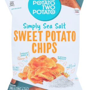 ONE POTATO TWO POTATO: Chip Swt Ptato Sea Salt, 5.75 oz
