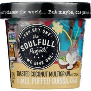 THE SOULFULL PROJECT: Hot Cereal Tstd Ccnt Cup, 2.15 oz