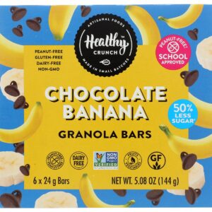 HEALTHY CRUNCH: Bar Choc Banana, 5.08 oz