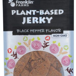FRANKLIN FARMS: Jerky Plntbsd Blk Pepper, 3.5 oz