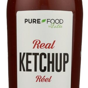 PURE FOOD BY ESTEE: Ketchup Real, 9.9 oz