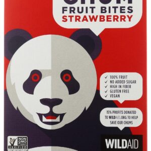 CHUM: Bites Fruit Strawbrry 4Pk, 2.83 oz