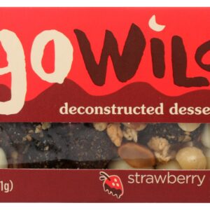 GO WILD: Snack Strwbry Choc Shrtck, 1.1 oz