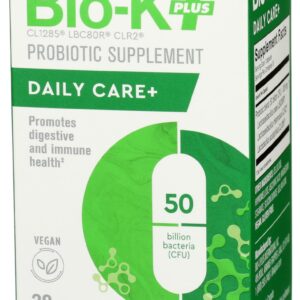 BIO K: Probiotic Daily 50Bil, 30 CP