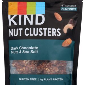 KIND: Cluster Drk Choc Nut Sslt, 4 oz