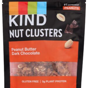 KIND: Cluster Pbttr Drk Choc, 4 oz