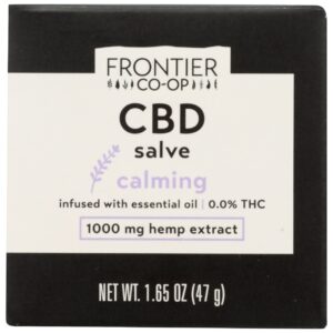FRONTIER COOP: Salve Cbd Calming 1000Mg, 1.65 oz