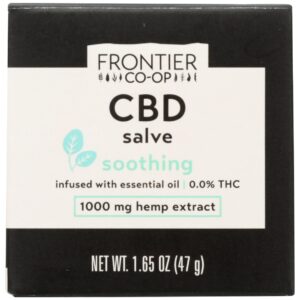 FRONTIER COOP: Salve Cbd Soothing 1000Mg, 1.65 oz