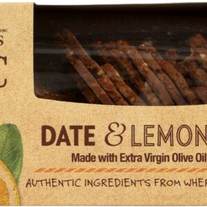 KII NATURALS: Crisps Date & Lemon, 5.3 oz