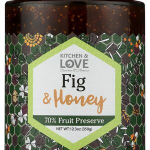 KITCHEN AND LOVE: Preserve Fig And Honey, 12.3 oz
