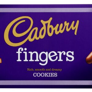 CADBURY: Cookie Mlk Choc Fingers, 4.86 oz