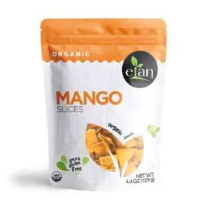 ELAN: Organic Mango Slices, 4.4 oz