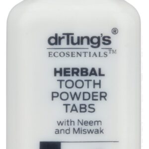 DR TUNGS: Toothpowder Tabs Mint Free, 100 tb