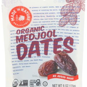 MADE IN NATURE: Organic Medjool Dates, 6 oz