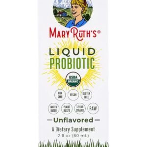 MARYRUTHS: Organic Liquid Probiotic Unflavored, 2 fo