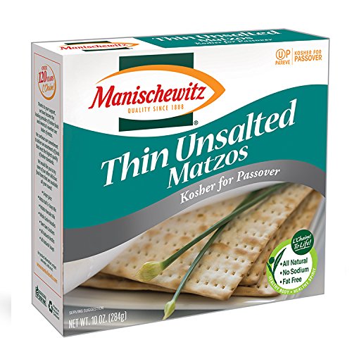 MANISCHEWITZ: Thin Unsalted Matzos, 10 oz