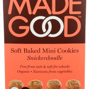 MADEGOOD: Snickerdoodle Soft Baked Mini Cookies, 4.25 oz