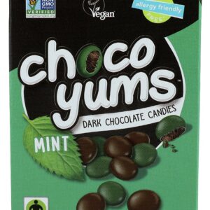 YUMEARTH: Mint Choco Yums Chocolate Candies, 2.5 oz