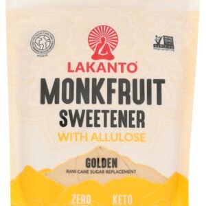 LAKANTO: Golden Monkfruit Sweetener With Allulose, 16 oz