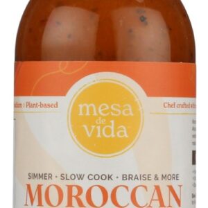 MESA DE VIDA: Moroccan Inspired Flavor Starter and Cooking Sauce, 8.5 fo