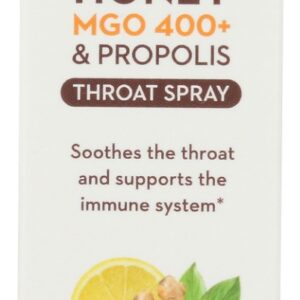 WEDDERSPOON: Propolis and Manuka Honey Throat Spray Lemon and Ginger, 1 fo