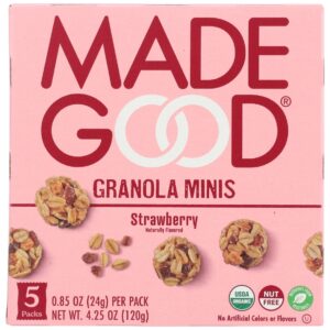 MADEGOOD: Strawberry Granola Minis, 4.25 oz