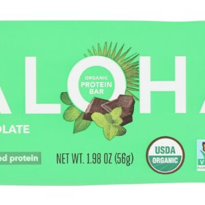 ALOHA: Chocolate Mint Protein Bar, 1.98 oz