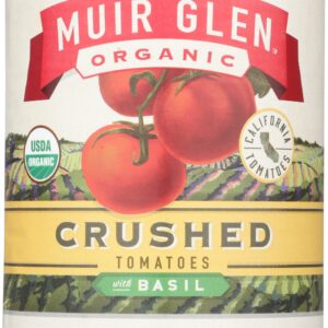 MUIR GLEN: Crushed Tomatoes With Basil, 28 oz