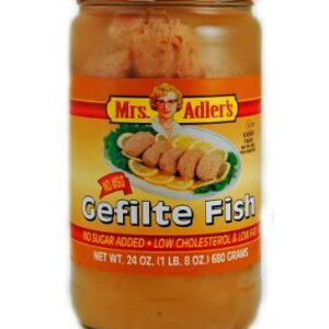 MRS ADLERS: Gefilte Fish No Sugar, 24 oz